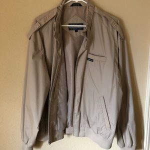Men's Large Tan Members Only Jacket
